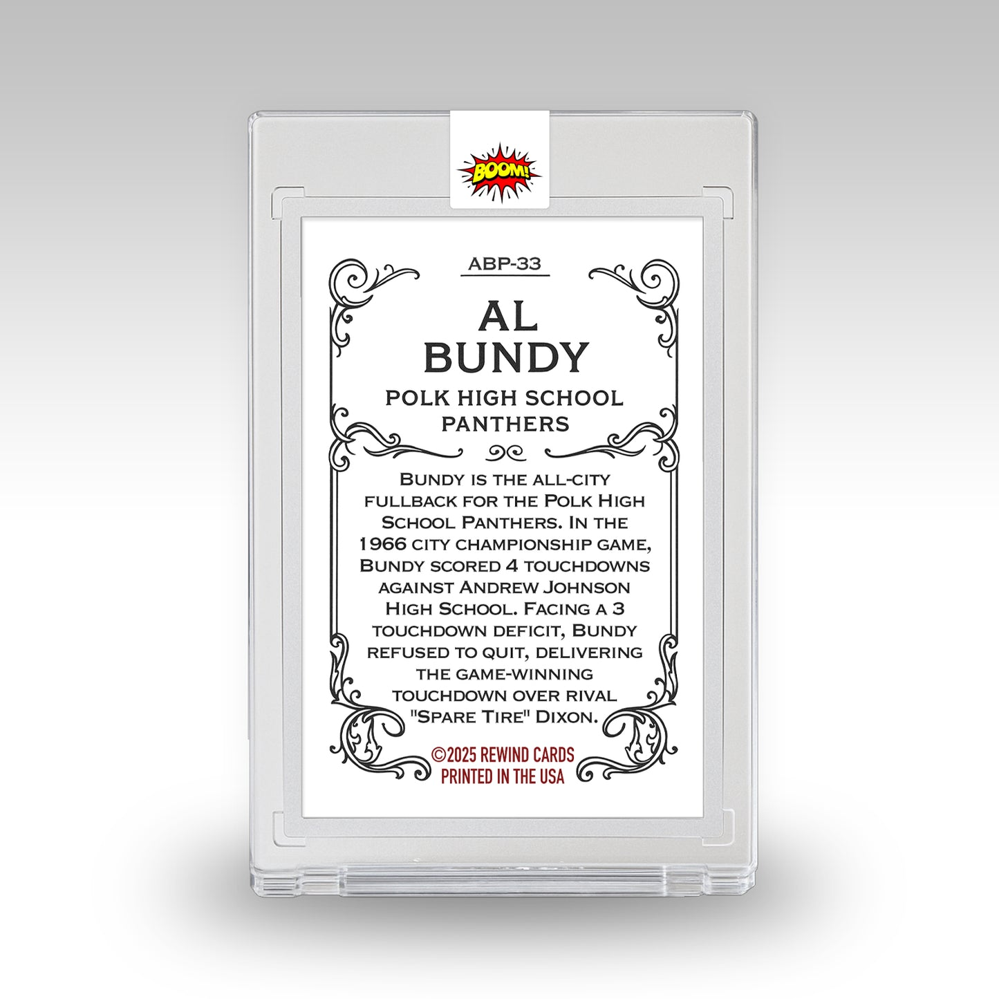 Al Bundy - Patch Card