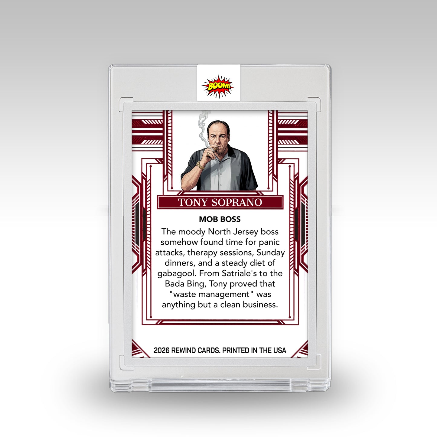Tony Soprano - Patch Card