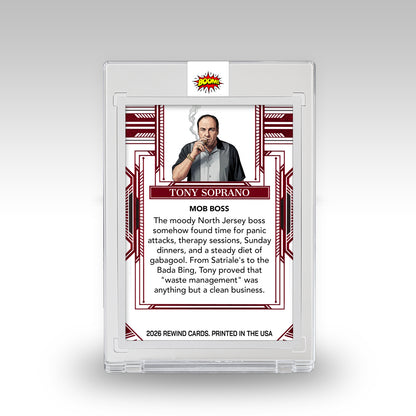 Tony Soprano - Patch Card